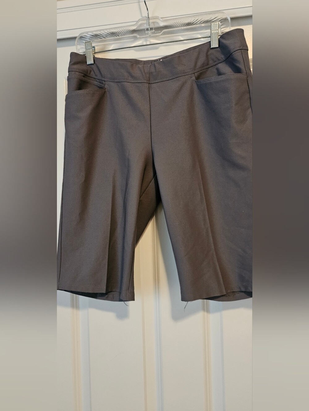adidas Women's Charcoal Athletic GOLF Shorts with Pockets